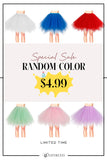 [U.S. WAREHOUSE ]Tulle Petticoat Tutu Dance Skirt - Random Color - ONLY $4.99