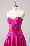 Cute Burgundy A Line Sweetheart Criss Cross Corset Homecoming Dress with Ruffles