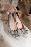 Sparkly Premium High Heels Wedding and Party Women Shoes