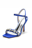 Open Toe Stiletto Heels Sandals Wedding Party Prom Heeled Shoes