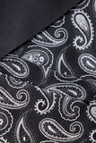 Men's Black Shawl Lapel One Button Jacquard Prom Blazer