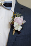 Decorative Flowers Groom Boutonniere Homecoming Corsage Wrist Corsage Wedding Decorations