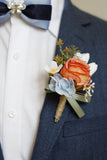 Decorative Flowers Groom Boutonniere Homecoming Corsage Wrist Corsage Wedding Decorations