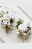 Decorative Flowers Groom Boutonniere Homecoming Corsage Wrist Corsage Wedding Decorations