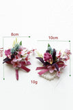 Decorative Flowers Groom Boutonniere Homecoming Wrist Corsage Wedding Decorations