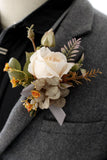 Wedding Decorations Decorative Flowers Groom Boutonniere Homecoming Wrist Corsage