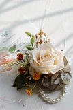 Wedding Decorations Decorative Flowers Groom Boutonniere Homecoming Wrist Corsage