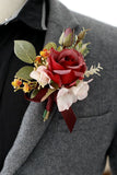 Wedding Decorations Decorative Flowers Groom Boutonniere Homecoming Wrist Corsage