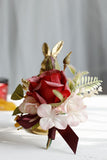 Wedding Decorations Decorative Flowers Groom Boutonniere Homecoming Wrist Corsage