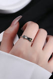 1pc Vintage Geometric Twisted Adjustable Ring