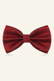 Men's Red Bow Tie For Party