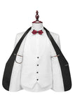 Men's Shawl Lapel White Slim Fit Three-Piece Wedding Suits