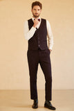 Men's Slim Fit Notched Lapel Single Button Suits for Wedding