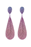 Sparkly Diamond-Encrusted Accessories Luxury Earrings