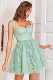 Champagne A Line Cute Sweetheart Short Homecoming Dress