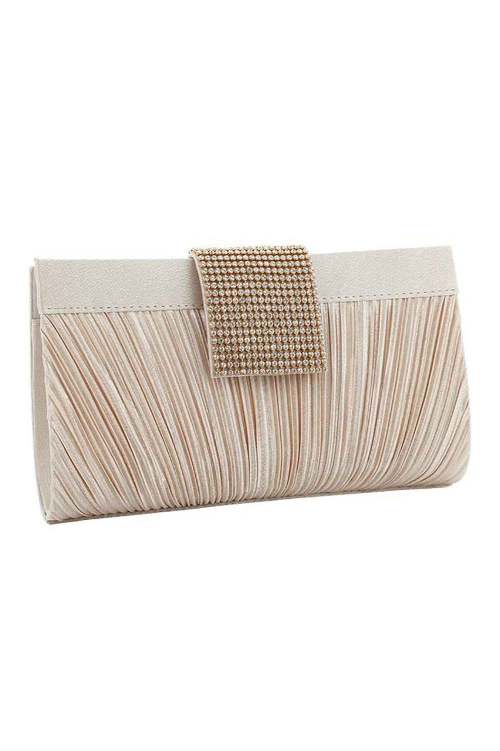 Addison Champagne Clutch – The Formal Gallery